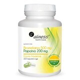 Bromelaïne 500 mg en papaïne 200 mg, 100 capsules VEGE VEGE Alines