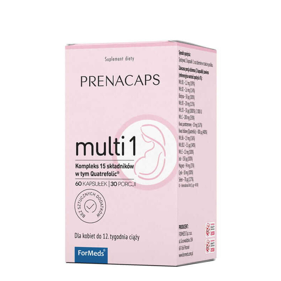 Prenacaps Multi 1 60 capsules ForMeds