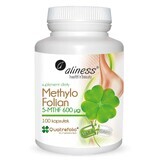 Foliumzuur Methyl folaat 5-MTHF 600 µg 100 capsules Aliness