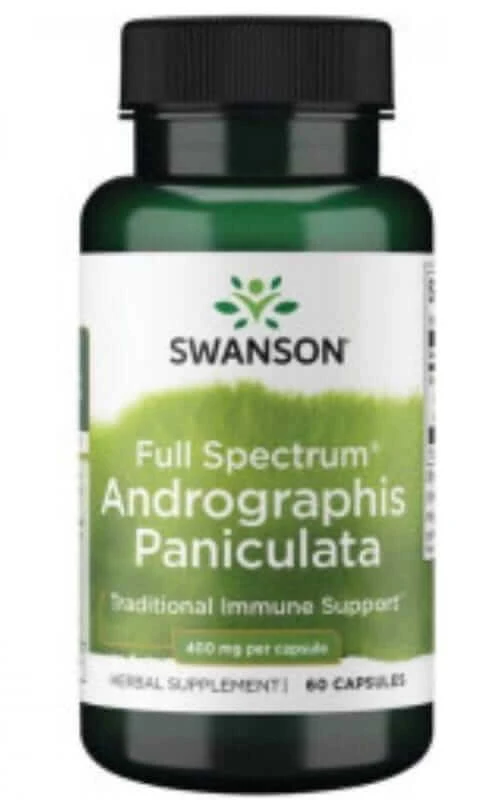 Andrographis Paniculata 400 mg - 60 capsules Swanson