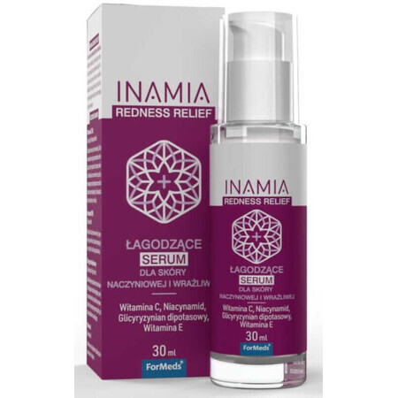 Inamia Ser Serum Redness Relief Vascular Relief Skin 30 ml Formeds