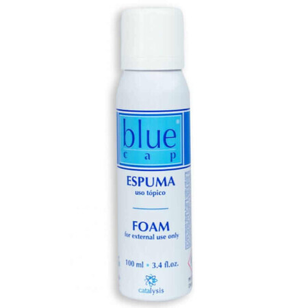 Blue Cap Foaming Foam 100ml itching Aspen Distribution