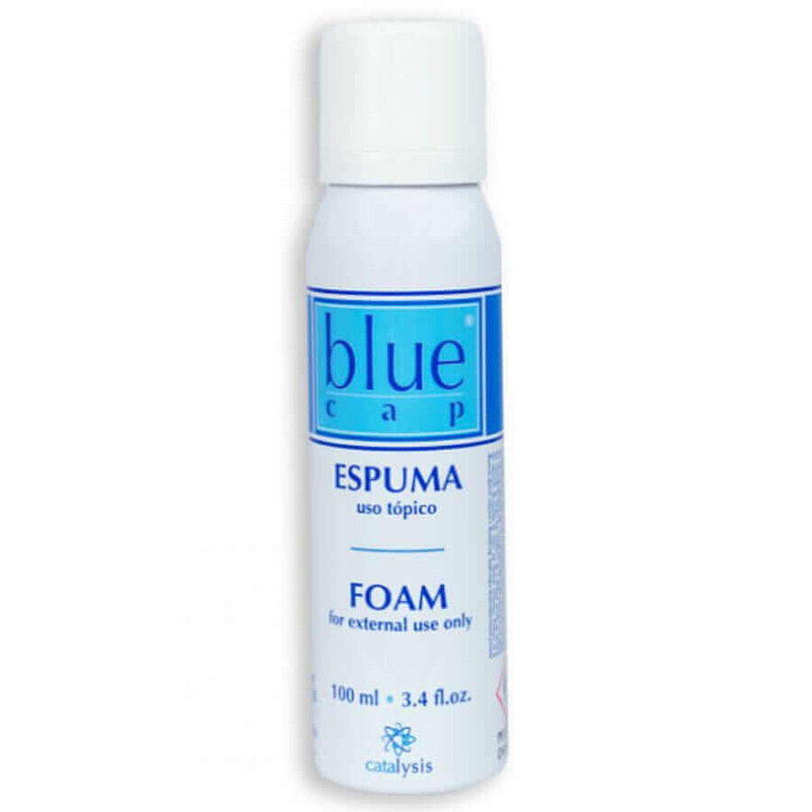 Blue Cap Foaming Foam 100ml itching Aspen Distribution