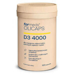 Olicaps D3 4000 (120 capsules) in MCT Formeds oil