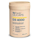 Olicaps D3 4000 (120 capsules) in MCT-vormzaadolie