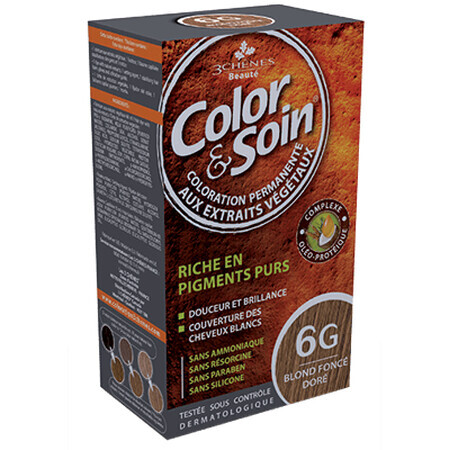 Color & Soin vopsea de păr (blond auriu închis) 6G 135ml