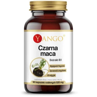 Schwarzes Maca 90 Kapseln Yango