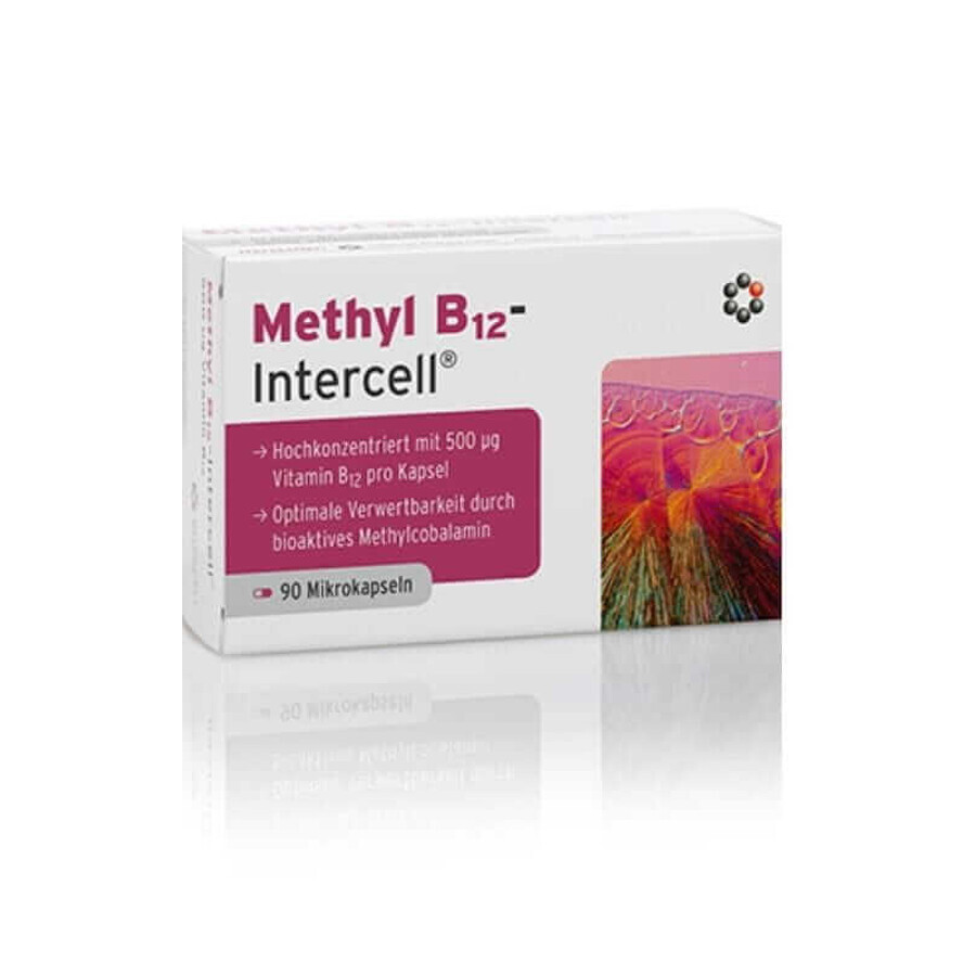 Vitamina Metil B12 (90 cápsulas) Intercell