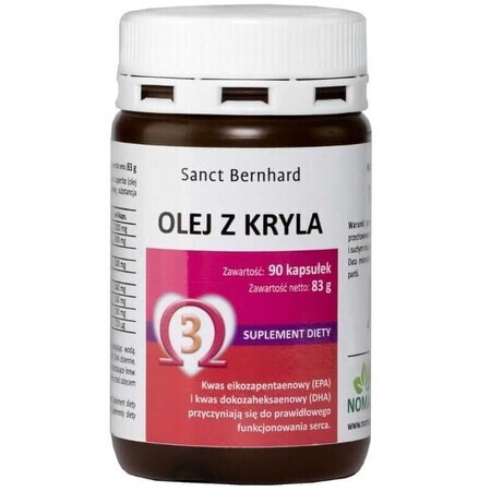 Krillolie 90 capsules Sanct Bernhard