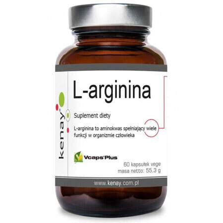 L-Arginină 60 capsule Kenay