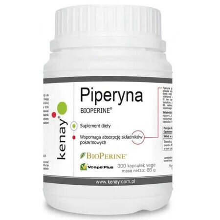 Piperina BIOPERINE - 300 capsule Sabinsa Kenay