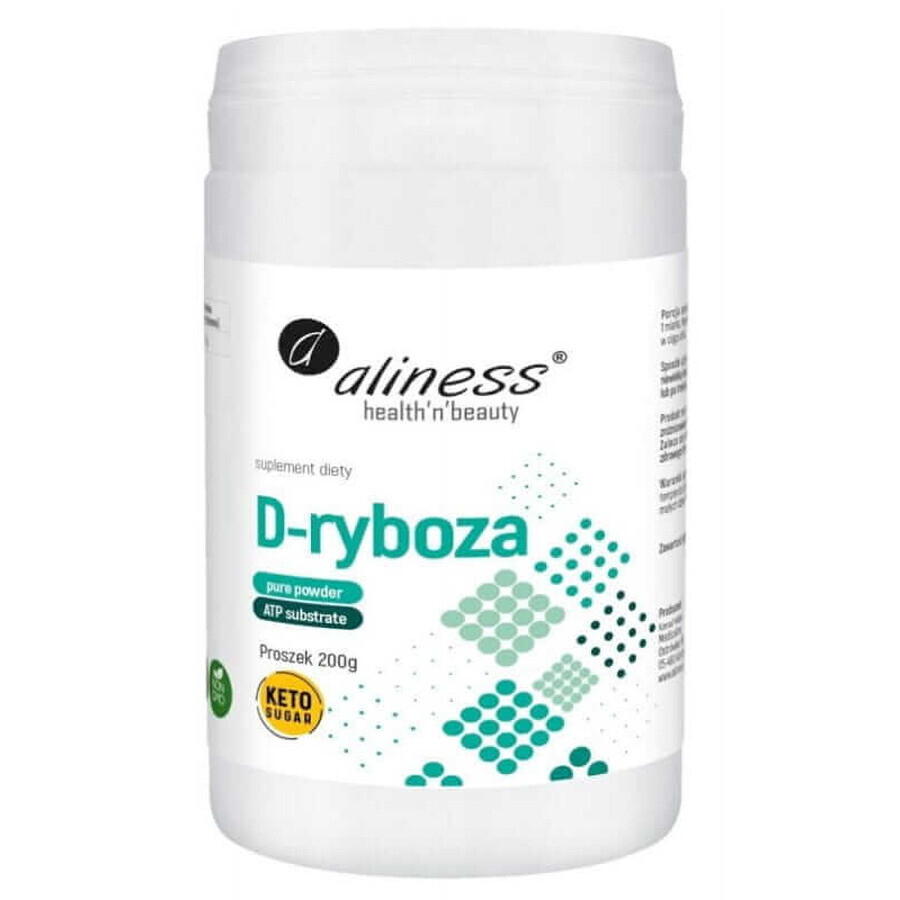 D-ribose powder 200g Aliness