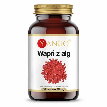 Calcium uit rode algen 90 capsules Yango