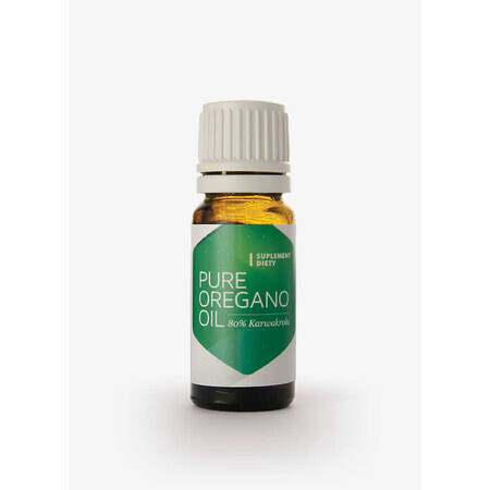 Olio puro di origano (80%) carvacrolo 10 ml Hepatica