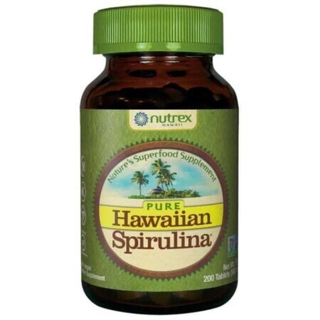 Spirulina Hawaii Pacifica 500 mg (200 tabletten) CyanoTech