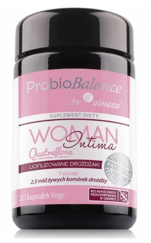 ProbioBalance Woman Intima Quatreflora 2,5 miljard 30 capsules Aliness