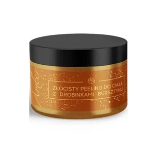 Golden body scrub with amber particles 300g Amber Line