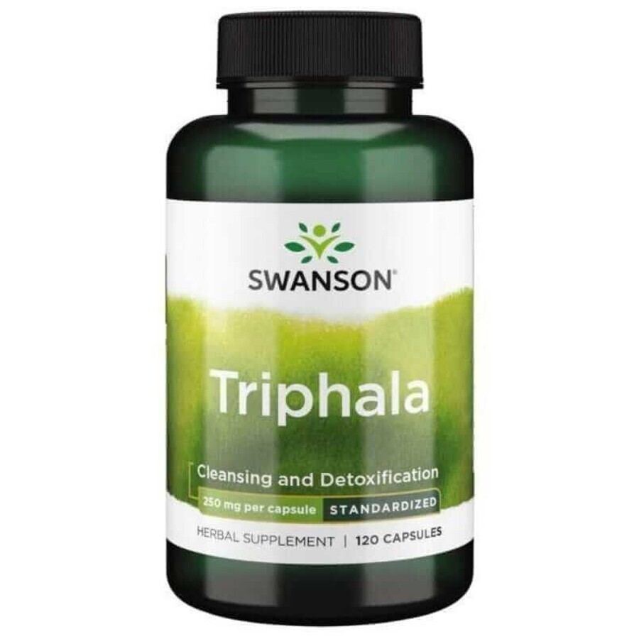 Triphala 250 mg 120 capsules Swanson