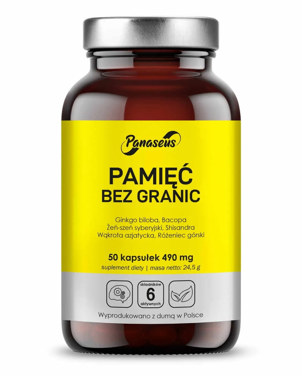 Geheugen zonder grenzen Panaseus 50 capsules