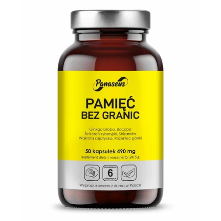 Memoria senza confini Panaseus 50 capsule