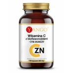 Vitamine C met bioflavonoïden + organisch zink 90 capsules, Yango