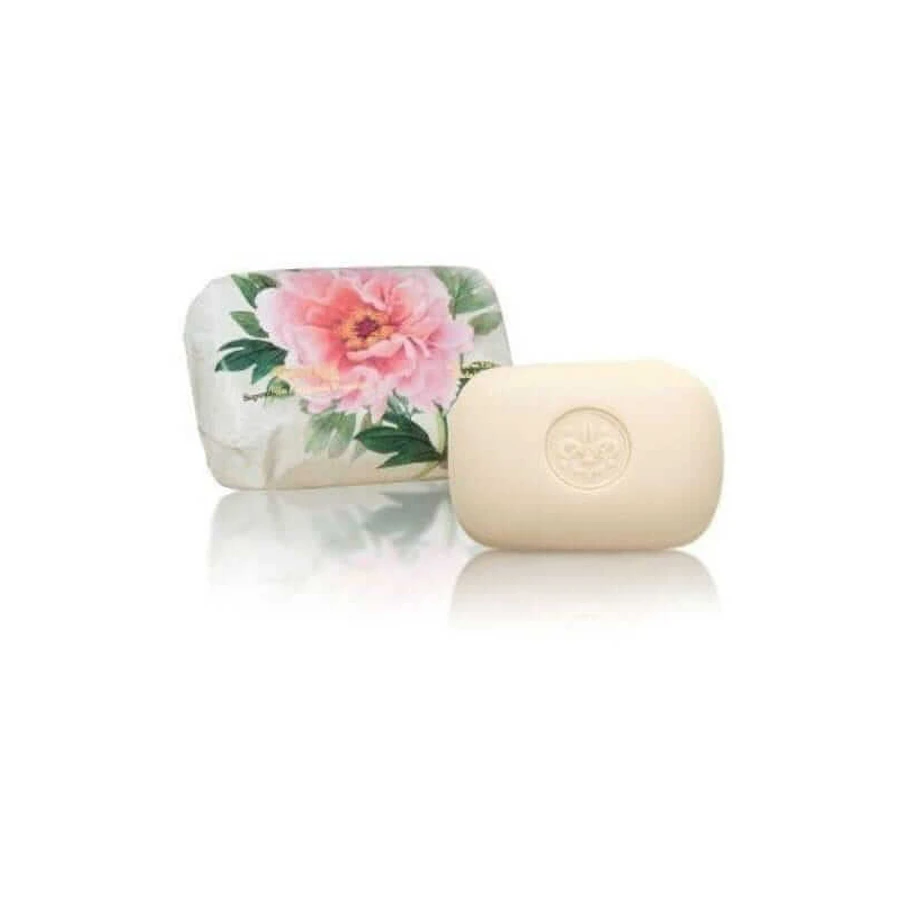 Natuurlijke Italiaanse zeep met PEONIA geur 200g