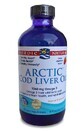 Arctic Levertraan Aardbei 1060mg Wilde Levertraan 237ml, Nordic Naturals