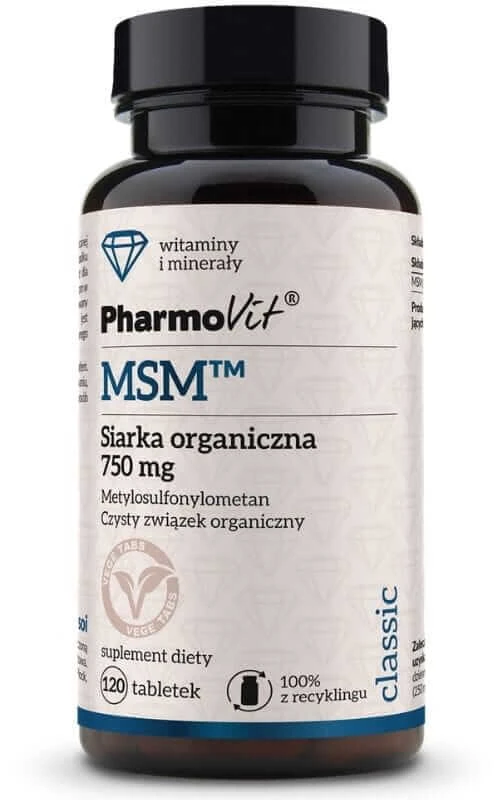 MSM organische zwavel, 120 tabletten Pharmovit Classic