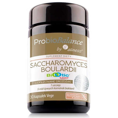 ProbioBalance (Saccharomyces Boulardii 5mld/250g) - 30 capsule Aliness