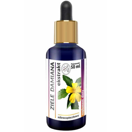 Damiana Kruid Microdeeltje Extract 50ml Organis