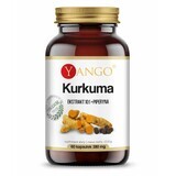 Kurkuma-extract 10:1 + Piperine 60 capsules Yango