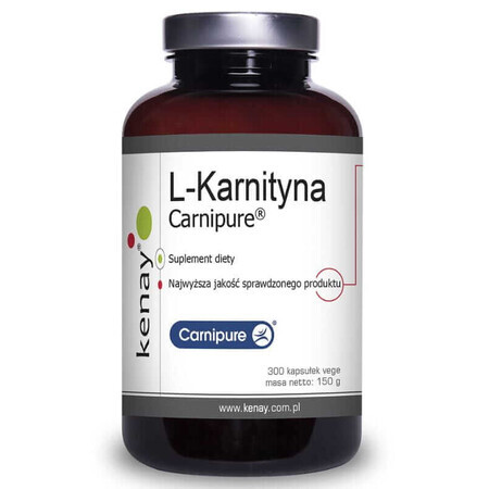 L-Carnitină Carnipure (300 capsule), Kenay