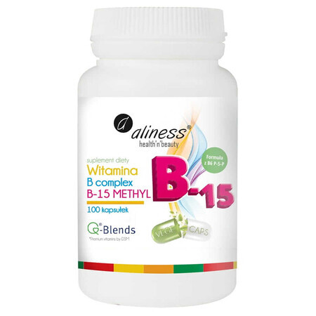 Vitamin B Complex B-15 Methyl 100 caps Aliness