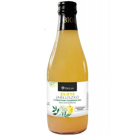 Live apple cider vinegar with elderflower 330 ml Bio-Las