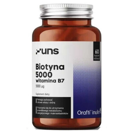 Biotine 5000 µg 60 capsules UNS