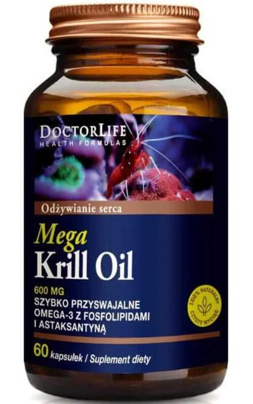 Doctor Life Mega Krill Olie 60 capsules
