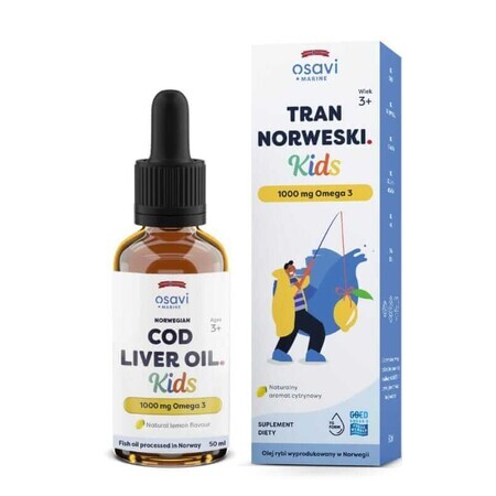 Osavi Norwegian Trank Kids 1000 mg Omega-3 for children 50 ml