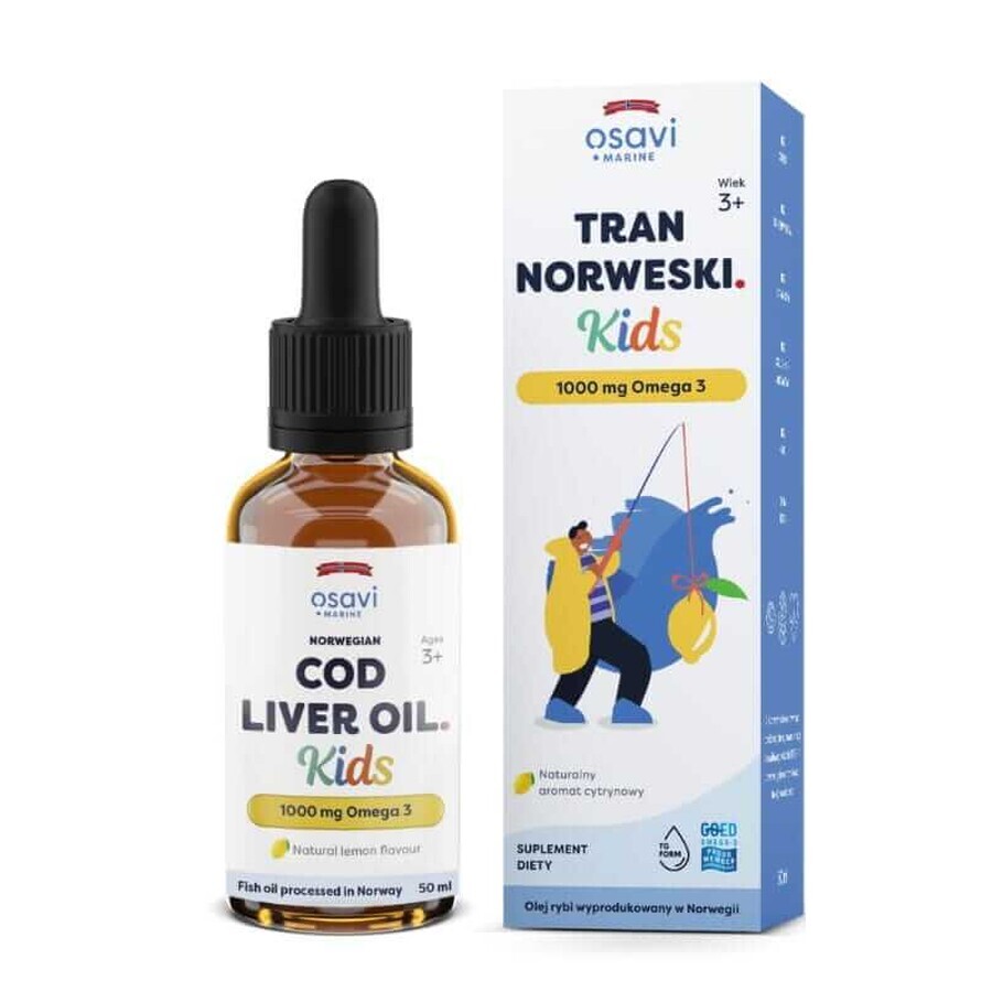 Osavi Norwegian Trank Kids 1000 mg Omega-3 for children 50 ml