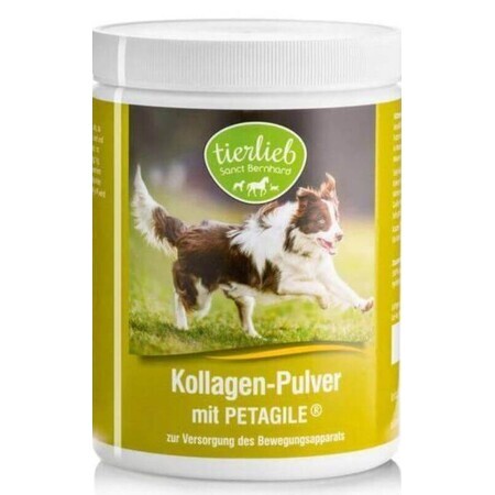 Collageen met Petagile® voor honden en katten collageenpeptiden 400 g Tierlieb Sanct Bernhard