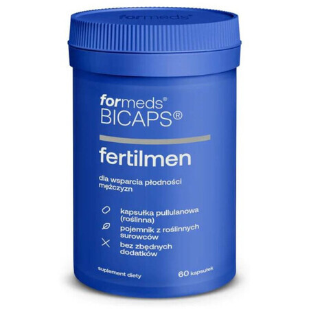 Bicaps FertilMEN 60 capsules Vormen