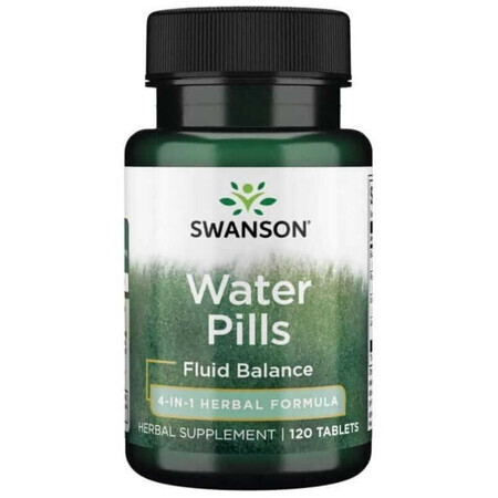 Swanson Water Pills Excess Water 120 tablets