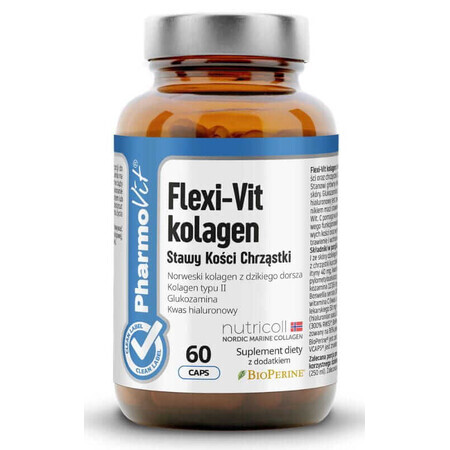 Flex-Vit Collagene 60 capsule PharmoVit Clean Label