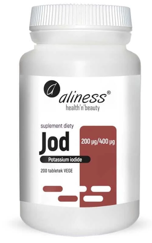 Aliness Jodium (kaliumjodide) 200 µg/400 µg, 200 tabletten