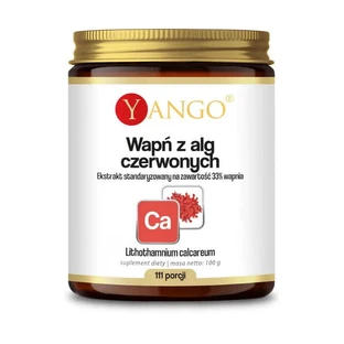 Calcium from red algae 100 g 111 servings, Yango