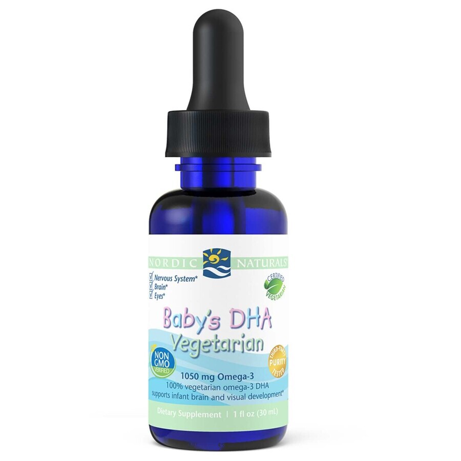 Baby's DHA Vegetarisch - DHA-vetzuren voor kinderen 30ml Nordic Naturals