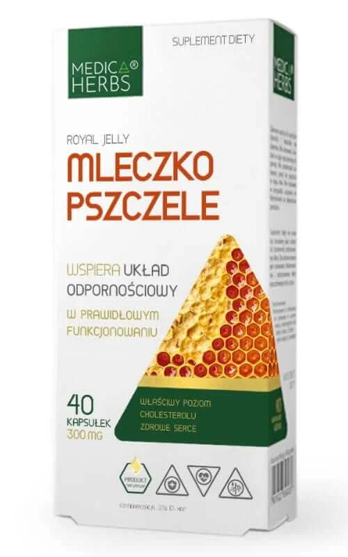 Koninginnengelei 300mg, 40 caps Medica Herbs