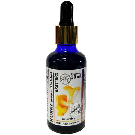 Cantharellen (peperkorrel) Microdeeltje extract 50ml Organis