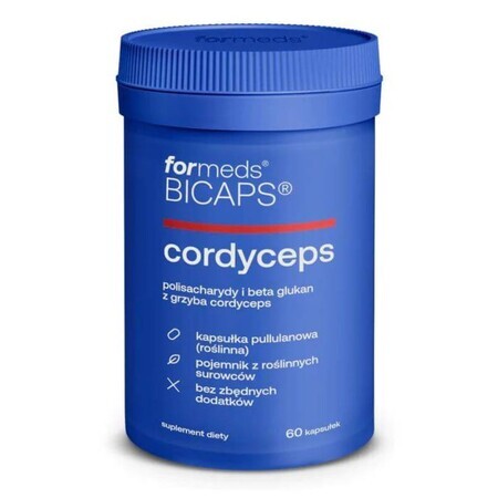 Bicaps Cordyceps 60 capsules - Formeds