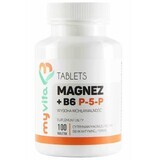 Magnesiumcitrat + B6 P-5-P 100 Tabletten Myvita