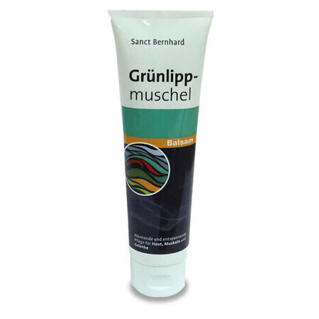 Mussel balm with green lips (150 ml) Kräuterhaus Sanct Bernhard tube